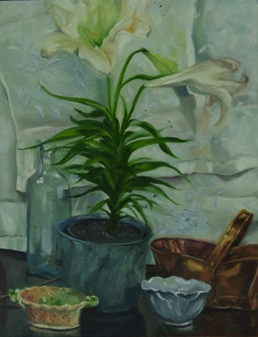 White Lily
oil on canvas
24” x 18”